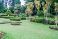 Grounds of beautiful Peradeniya Royal Botanical Gardens near Kandy, Sri Lan