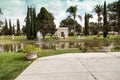 Grounds of the Hollywood Forever Cemeteray