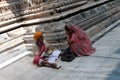 In the grounds of the Jagdish Mandir temple in Udaipur, India