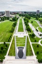 Grounds at Liberty Memorial in Kansas City Missouri