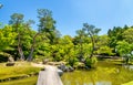 Grounds of Nara Park in Kansai Region - Japan Royalty Free Stock Photo