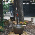 Groundwater well at the country house