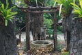 Groundwater well at the country house