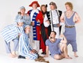 Group of actors in costume