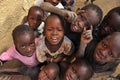 Group of african children smiling Royalty Free Stock Photo