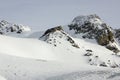 Group of alpinists Royalty Free Stock Photo