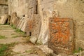 Group of Ancient Khachkars or Armenian Cross-stones at Tatev Monastery, Armenia