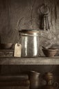 Group of antique objects Royalty Free Stock Photo