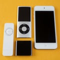 A Group of Apple iPods