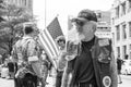 Armed Militia Members Demonstrate in Support of Second Amendment in Columbus Ohio