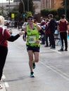 Castellon,Spain. February 26th,2023. Athletes running a marathon