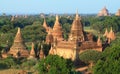 A group of Bagan pagodas in Myanmar Royalty Free Stock Photo