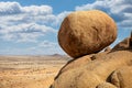 Group of bald granite peaks, Spitzkopp, Namibia Royalty Free Stock Photo