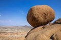 Group of bald granite peaks, Spitzkopp, Namibia Royalty Free Stock Photo