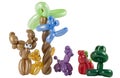 Group of balloon animals