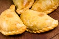 Group of beef empanadas Royalty Free Stock Photo