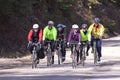 Group of bike riders.