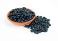 Group Black Turtle Beans Royalty Free Stock Photo