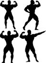 Group of bodybuilders Royalty Free Stock Photo