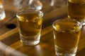 Group of Bourbon Whiskey Shots