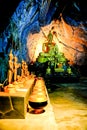 Group of Buddha Image in cave