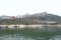 A group of buildings on the bank of Jialing River