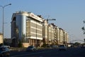 Group of buildings called MILANO QUARTIERE in Astana Royalty Free Stock Photo