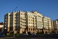 Group of buildings called MILANO QUARTIERE in Astana