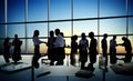 Group Of Business People Discussing In A Conference Room Royalty Free Stock Photo