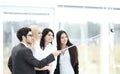 Group of Business People Enjoy Taking Selfie with Team Work after Meeting in Office Royalty Free Stock Photo