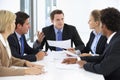 Group Of Business People Having Meeting In Office Royalty Free Stock Photo