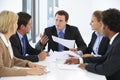 Group Of Business People Having Meeting In Office Royalty Free Stock Photo