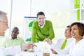 Group of Business People Meeting Royalty Free Stock Photo