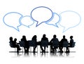 Group of Business People in Meeting