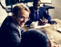 Group of business people in the meeting room Royalty Free Stock Photo