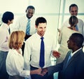 Group of Business People Working Office Meeting Concept Royalty Free Stock Photo