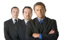 Group Of Businessmen Looking Stern Royalty Free Stock Photo
