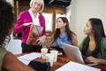 Group Of Businesswomen Meeting To Discuss Ideas Royalty Free Stock Photo