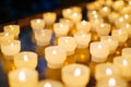 Group Of Candles In Church. Candles Light Royalty Free Stock Photo