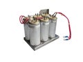 Group of capacitors Royalty Free Stock Photo