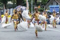 Chamara Dancers perform during the Day Perahera.