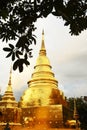 Group of Chedi, Stupa at Wat Phra Singh