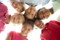 Group Of Children Playing In Park Royalty Free Stock Photo