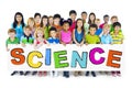 Group of Children with Science Concept