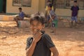 Group of childrens enjoying playtime at shcool in Palawan, Port Barton, Philippines, 2019