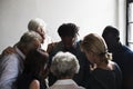 Group of christian people are praying together Royalty Free Stock Photo