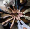 Group of christianity people praying hope together Royalty Free Stock Photo