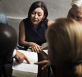 Group christianity people reading bible together Royalty Free Stock Photo