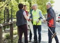 A Group of City Cleaners