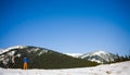 A group of climbers in the mountains. Royalty Free Stock Photo